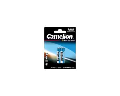 Батарейка Camelion AAA LR03 Digi Alkaline * 2 (LR03-BP2DG)