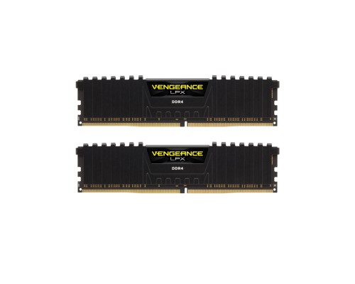 Модуль пам'яті для комп'ютера DDR4 32GB (2x16GB) 3200 MHz Vengeance LPX Black Corsair (CMK32GX4M2E3200C16)