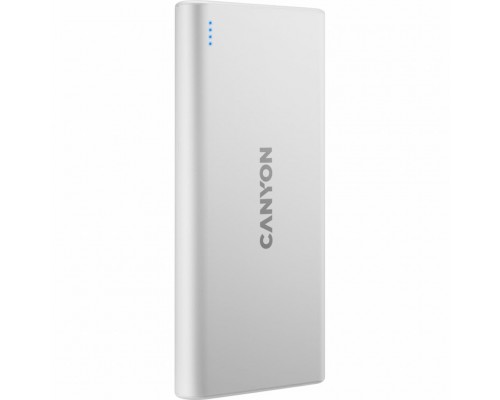 Батарея універсальна Canyon PB-106 10000mAh Input 5V/2A, Output 5V/2.1A(Max) (CNE-CPB1006W)