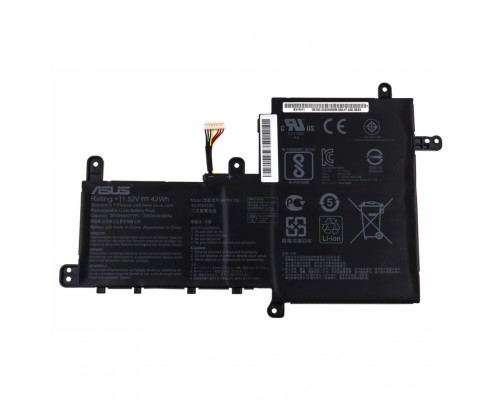 Акумулятор до ноутбука ASUS VivoBook S530 B31N1729, 3653mAh (42Wh), 3cell, 11.52V (A47575)