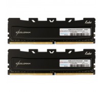 Модуль пам'яті для комп'ютера DDR4 16GB (2x8GB) 3200 MHz Black Kudos eXceleram (EKBLACK4163222AD)