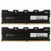 Модуль пам'яті для комп'ютера DDR4 16GB (2x8GB) 3200 MHz Black Kudos eXceleram (EKBLACK4163222AD)