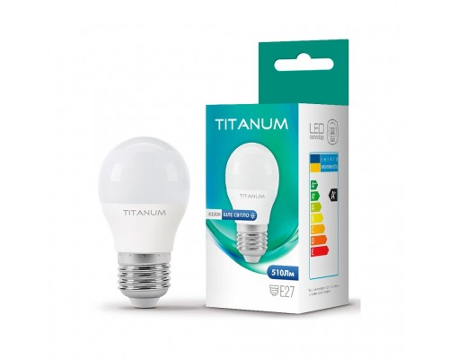 Лампочка TITANUM Filament G45 4W E27 4100K (TLFG4504274)