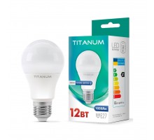 Лампочка TITANUM A60 12W E27 3000K (TLA6012273)