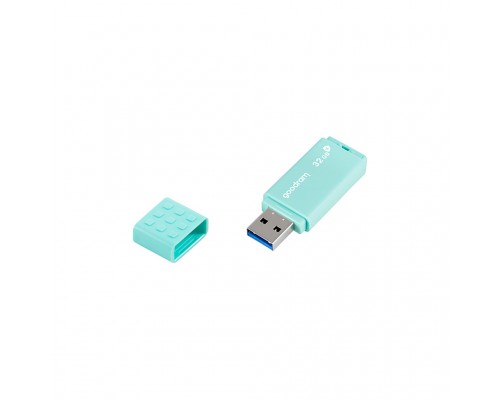 USB флеш накопичувач Goodram 32GB UME3 Care Green USB 3.2 (UME3-0320CRR11)