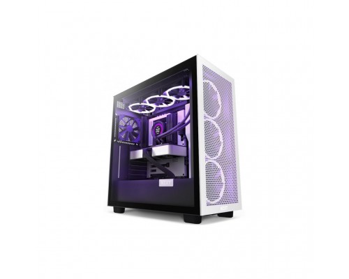 Корпус NZXT H7 v1 2022 Flow Edition Black and White (CM-H71FG-01)