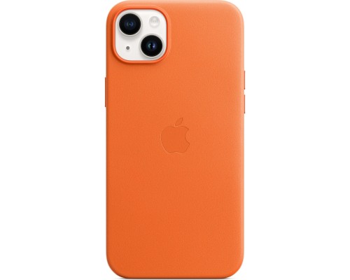 Чохол до мобільного телефона Apple iPhone 14 Plus Leather Case with MagSafe - Orange,Model A2907 (MPPF3ZE/A)