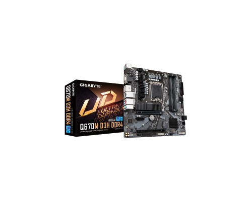 Материнська плата GIGABYTE Q670M D3H DDR4