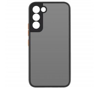 Чохол до мобільного телефона MakeFuture Samsung S22 Plus Frame (Matte PC+TPU) Black (MCMF-SS22PBK)