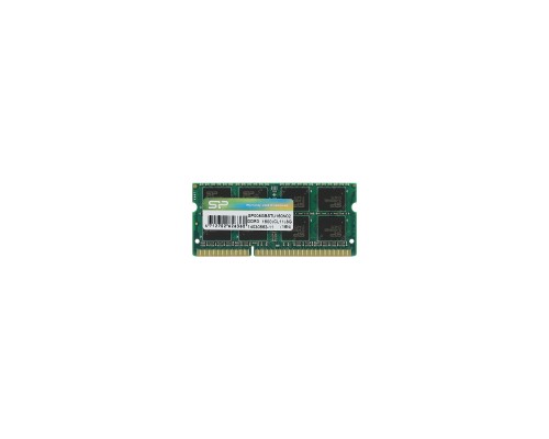 Модуль пам'яті для ноутбука SoDIMM DDR3 8GB 1600 MHz Silicon Power (SP008GBSTU160N02)