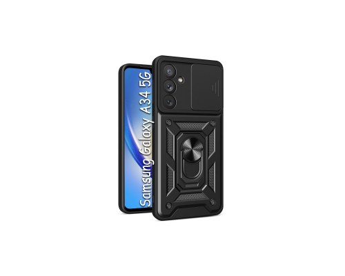 Чохол до мобільного телефона BeCover Military Samsung Galaxy A34 5G SM-A346 Black (709137)