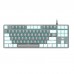 Клавіатура Aula F3287 Keycap KRGD Blue USB UA White/Grey (6948391240688)