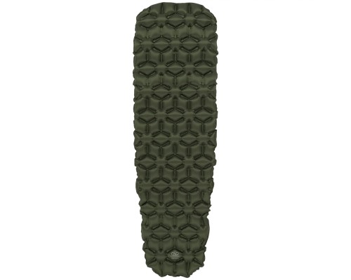 Туристичний килимок Highlander Nap-Pak Inflatable Sleeping Mat 5 cm Olive AIR071 (929796)