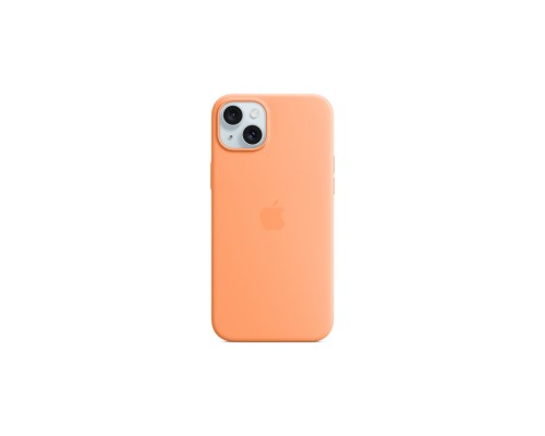 Чохол до мобільного телефона Apple iPhone 15 Plus Silicone Case with MagSafe Orange Sorbet (MT173ZM/A)