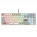 Клавіатура Akko 3098S One Piece Calligraphy 98Key CS Jelly Blue Hot-swappable USB UA RGB Gray (6925758616775)