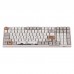 Клавіатура Akko 3098S One Piece Calligraphy 98Key CS Jelly Blue Hot-swappable USB UA RGB Gray (6925758616775)