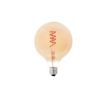 Лампочка Delux Globe G125 6Вт E27 2200К amber spiral filament (90018147)