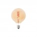 Лампочка Delux Globe G125 6Вт E27 2200К amber spiral filament (90018147)