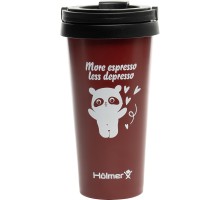 Термокружка Hölmer Coffee Time Брунатна (TC-0500-DR Coffee Time)