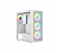 Корпус Logic concept PORTOS MESH+GLASS ARGB fans 3x120mm WHITE (AM-PORTOS-20-0000000-0002)