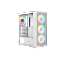 Корпус Logic concept PORTOS MESH+GLASS ARGB fans 3x120mm WHITE (AM-PORTOS-20-0000000-0002)