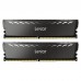 Модуль пам'яті для комп'ютера DDR4 16GB (2x8GB) 3200 MHz Thor Dark Gray Lexar (LD4BU008G-R3200GDXG)