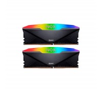 Модуль пам'яті для комп'ютера DDR4 32GB (2x16GB) 3600 MHz NOX RGB Black Apacer (AH4U32G36C25YNBAA-2)