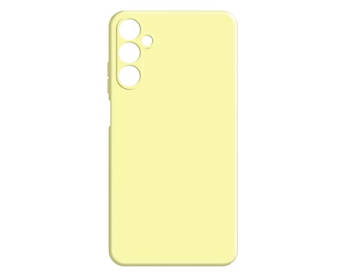 Чохол до мобільного телефона MAKE Samsung A15 Silicone Yellow (MCL-SA15YE)