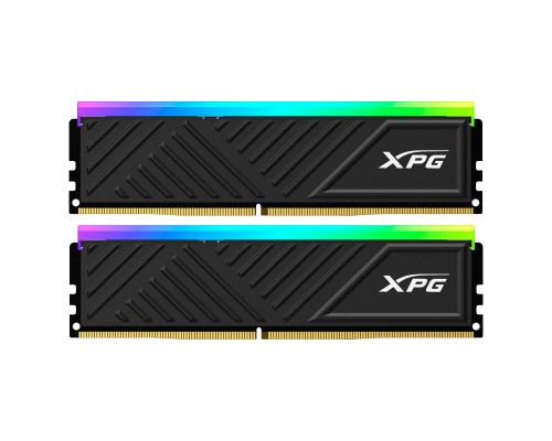 Модуль пам'яті для комп'ютера DDR4 64GB (2x32GB) 3600 MHz XPG Spectrix D35G RGB Black ADATA (AX4U360032G18I-DTBKD35G)