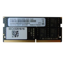 Модуль пам'яті для ноутбука SoDIMM DDR4 16GB 3200 MHz Samsung (SEC432S16/16)