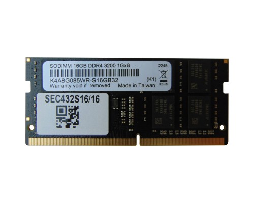 Модуль пам'яті для ноутбука SoDIMM DDR4 16GB 3200 MHz Samsung (SEC432S16/16)