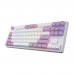 Клавіатура Hator Rockfall 2 Mecha Signature Edition USB White/White/Lilac (HTK-521-WWL)