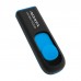 USB флеш накопичувач ADATA 512GB AUV 128 Black/Blue USB 3.2 (AUV128-512G-RBE)