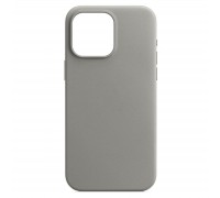 Чохол до мобільного телефона Armorstandart FAKE Leather Case Apple iPhone 15 Pro Max Grey (ARM76307)