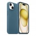 Чохол до мобільного телефона Armorstandart FAKE Leather Case Apple iPhone 15 Sea Blue (ARM76292)