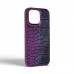 Чохол до мобільного телефона Harder Glamorous Croco Apple iPhone 15 Pro Max Dark Purple (ARM76767)