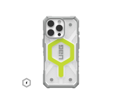 Чохол до мобільного телефона UAG iPhone 16 Pro Pathfinder Clear Magsafe Active Neon (114464118181)