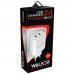 Мережевий зарядний пристрій (адаптер) 2в1 WALKER WH-27 2USB / 2.1A + Data Cable USB to Micro white