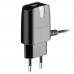 Мережевий зарядний пристрій (адаптер) 2в1 WALKER WH-22 1USB / 2A + Data Cable USB to Micro black