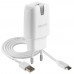 Мережевий зарядний пристрій (адаптер) 2в1 WALKER WH-21 1USB / 2.1A + Data Cable USB to Type-C white