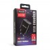 Мережевий зарядний пристрій (адаптер) 2в1 WALKER WH-31 2USB / 2.1A + Data Cable USB to Micro black