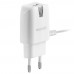 Мережевий зарядний пристрій (адаптер) 2в1 WALKER WH-13 1USB / 1A + Data Cable USB to Lightning white