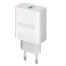 Мережевий зарядний пристрій (адаптер) WALKER WH-35 1USB / QC3.0 / 3A / 18W white