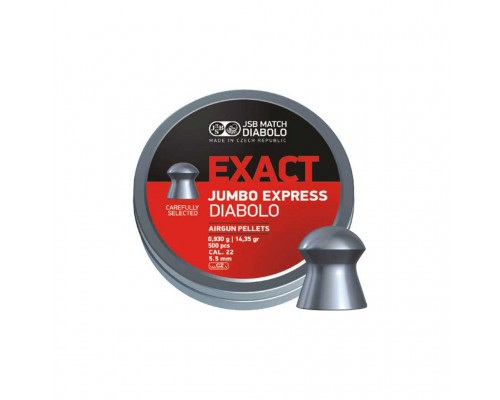 Пульки JSB Exact Jumbo Express 5,52 мм 500 шт/уп (546277-500)