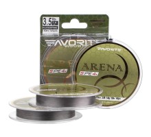 Шнур Favorite Arena PE 4x 100m 0.3/0.09mm 6.5lb/3kg Silver Gray (1693.10.94)