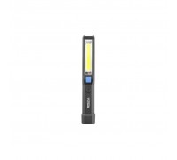 Фонарь Brevia LED Pen Light 2W COB+1W LED 150lm, 900mAh, microUSB, блістер (11220)