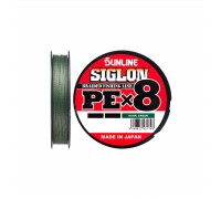 Шнур Sunline Siglon PE х8 300m 4.0/0.342mm 60lb/29.0kg Dark Green (1658.10.49)