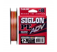 Шнур Sunline Siglon PE ADV х8 150m 2.0/0.242mm 24lb/10.9kg Multi Color (1658.10.86)