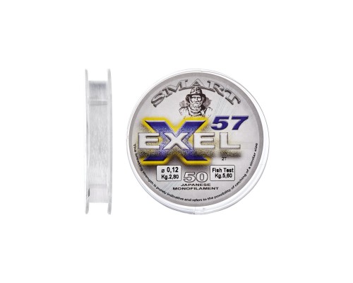 Волосінь Smart Exel 57 50m 0.14mm 3.0kg (1300.32.56)