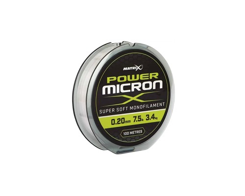 Волосінь Matrix Power Micron X 100m 0.09mm 2.0lb/0.9kg (1892.02.44)